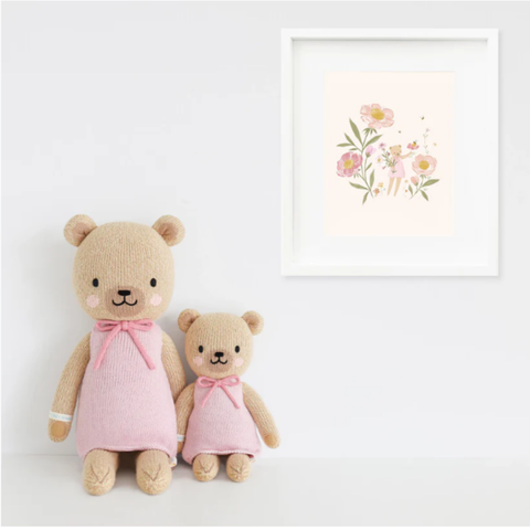 Bella The Honey Bear Crochet Doll
