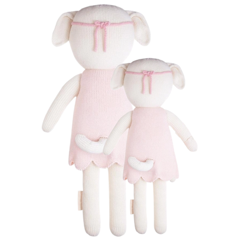Charlotte The Dog Crochet Doll In Pink
