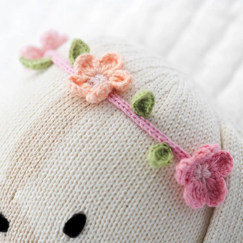 Charlotte The Dog Crochet Doll In Pink