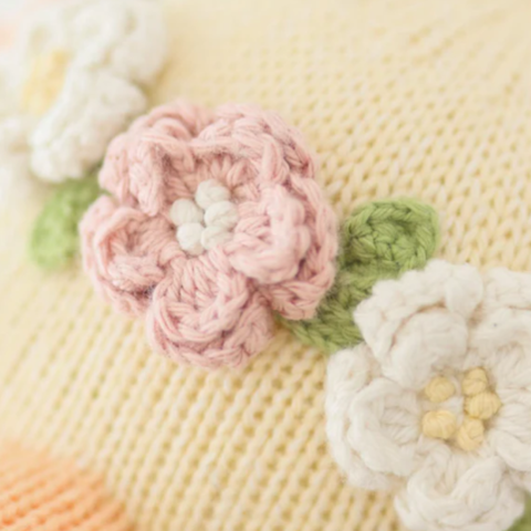Flora The Duckling Crochet Doll In Mauve