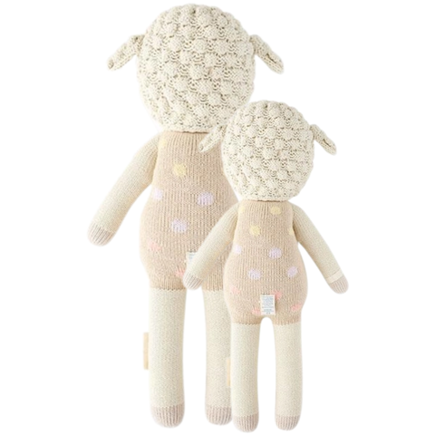 Lucy The Lamb Crochet Doll In Pastel