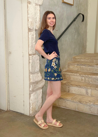 Luna Short Pareo in Laguna