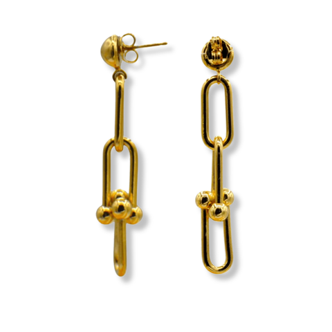 Mabillon Earrings in Dore