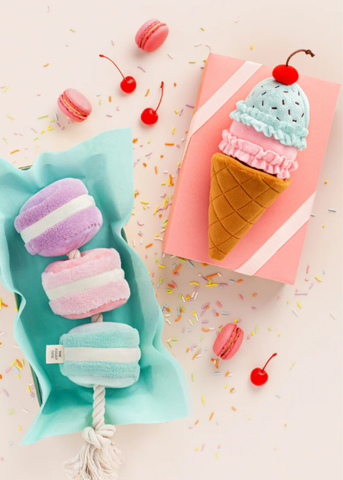 Macarons Interactive Snuffle Toy