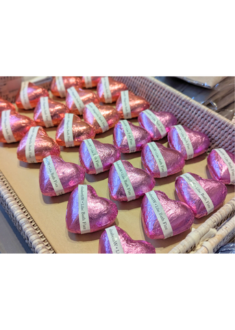 Heart Shaped Fizz in Lilac