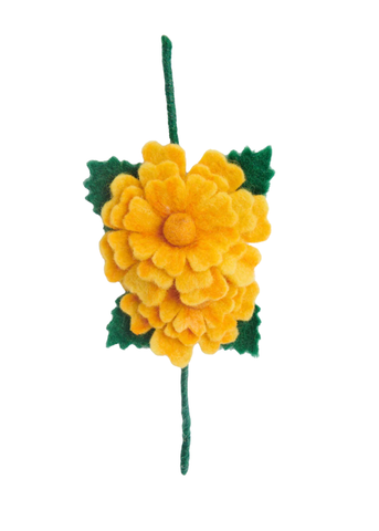 Marigold Felted Wire Napkin Ring