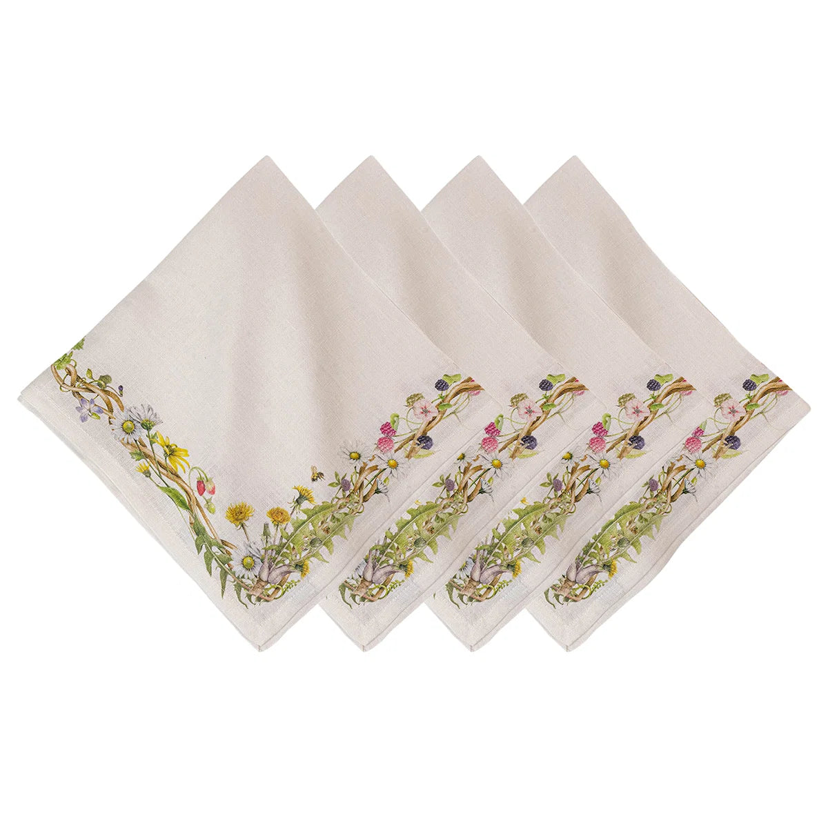 Meadow Walk Linen Napkin In Multi