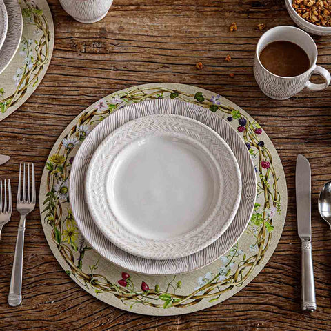Meadow Walk Round Placemat In Multi