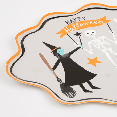Happy Halloween Plates