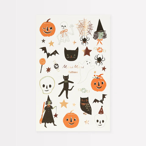 It's Halloween! Temporary Tattoos Tattoos