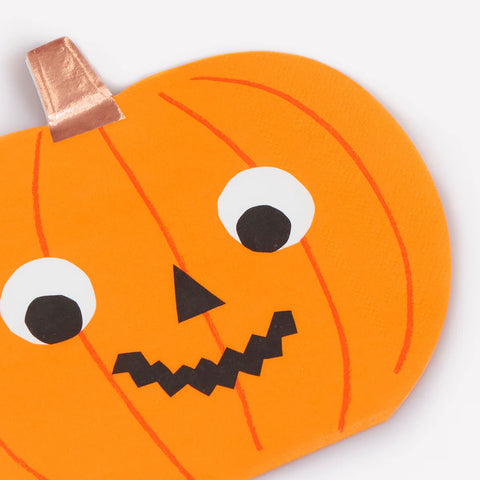 Halloween Pumpkin Napkins
