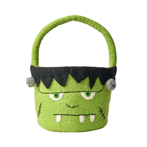 Monster Felt Halloween Bucket