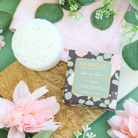 Morning Bloom Body Wash Infused Spongette