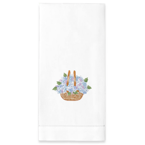 Embroidered Nantucket Basket Everyday Towel