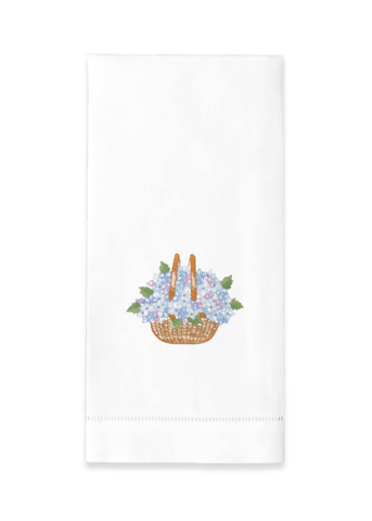 Embroidered Nantucket Basket Everyday Towel