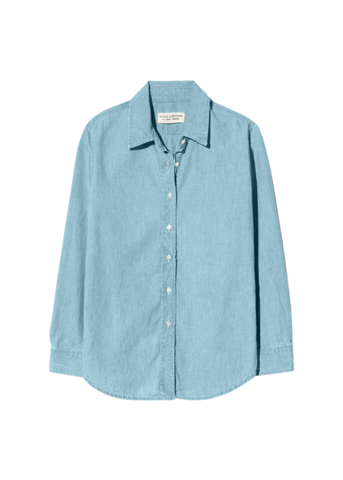 Monti Long Sleeve Denim Shirt in Chambray