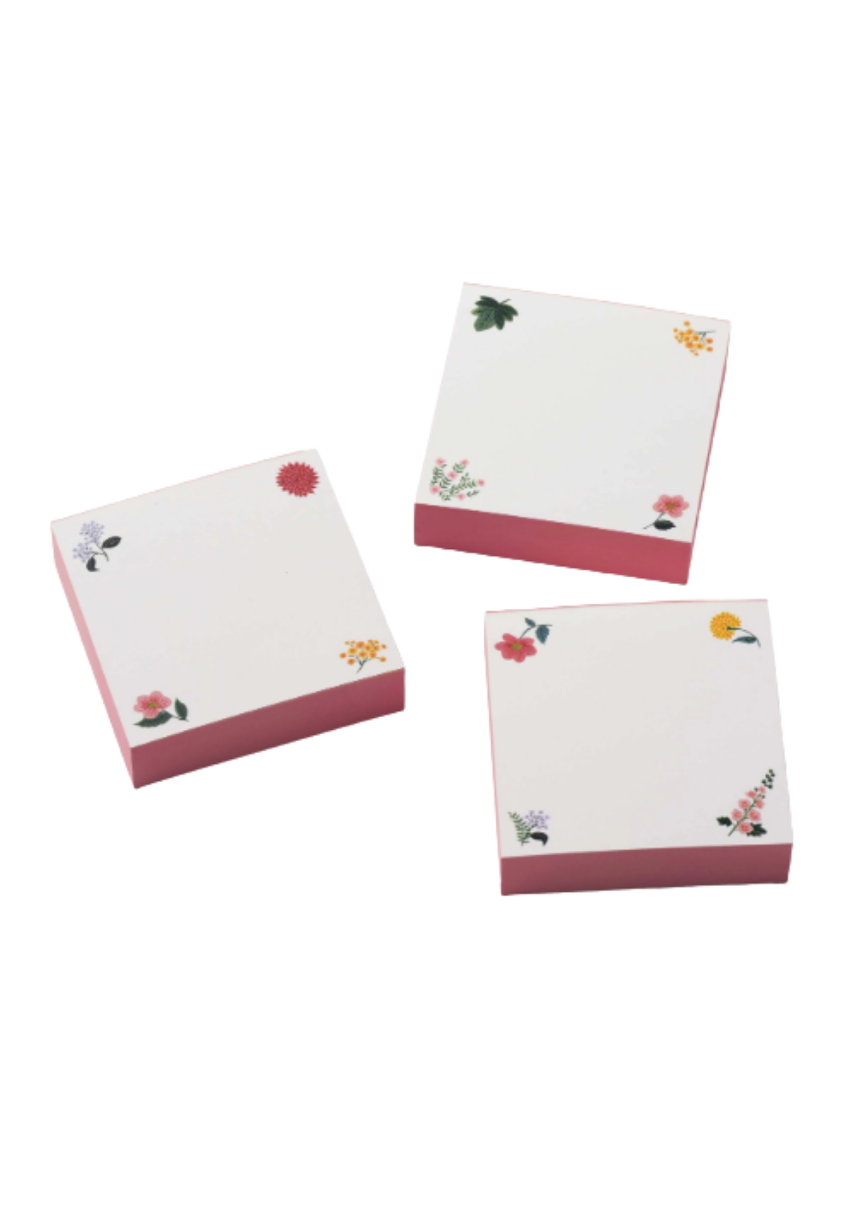 Dahlia Notepad Trio