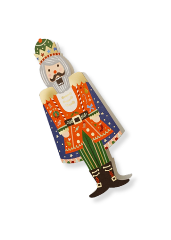 Nutcracker Brigade Illustrated Greeting Card