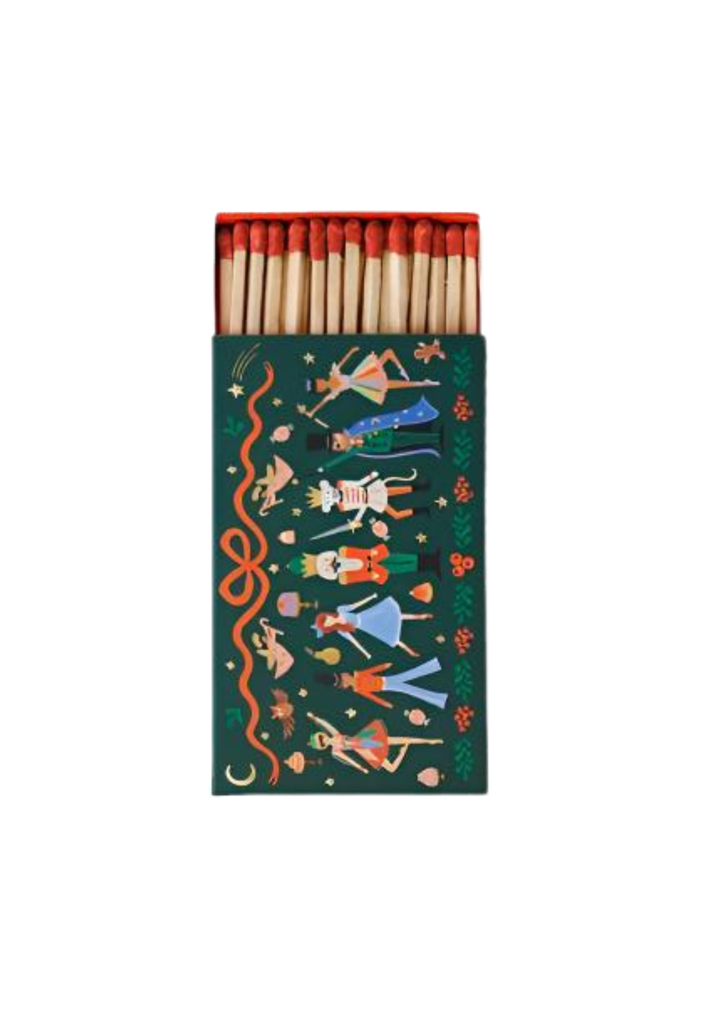 Nutcracker Illustrated Box of Holiday Safety Matches