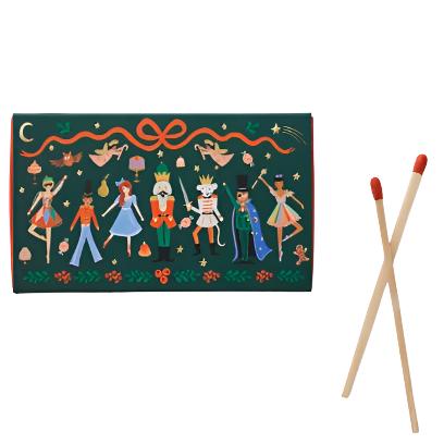 Nutcracker Illustrated Box of Holiday Safety Matches