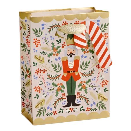 Nutcracker Sweets Small Illustrated Holiday Gift Bag