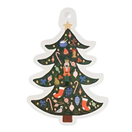 Nutcracker Tree Illustrated Gift Tag Set