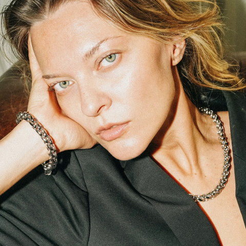 Odeon Necklace In Argente