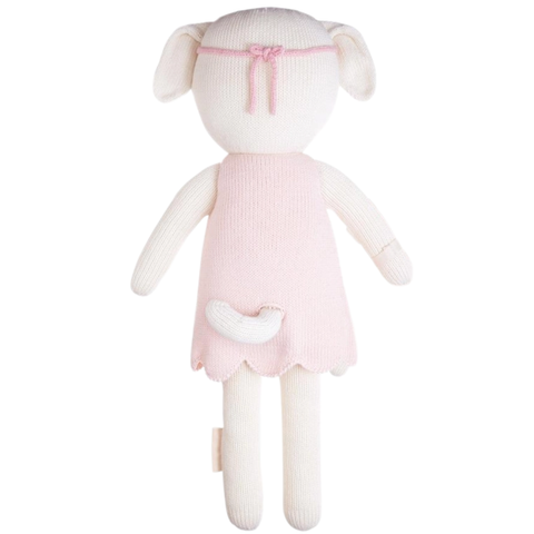Charlotte The Dog Crochet Doll In Pink