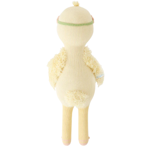 Flora The Duckling Crochet Doll In Mauve