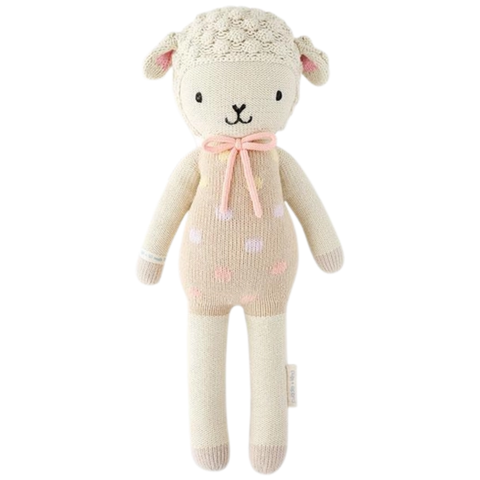 Lucy The Lamb Crochet Doll In Pastel