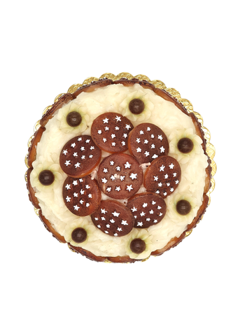 Pan di Stella Wrapped Holiday Cake Candle