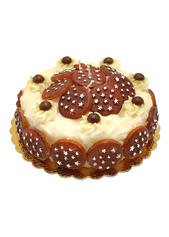 Pan di Stella Wrapped Holiday Cake Candle