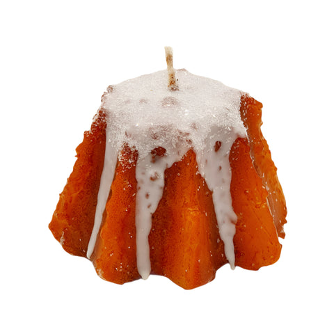 Iced Petite Pandoro Pastry Candle