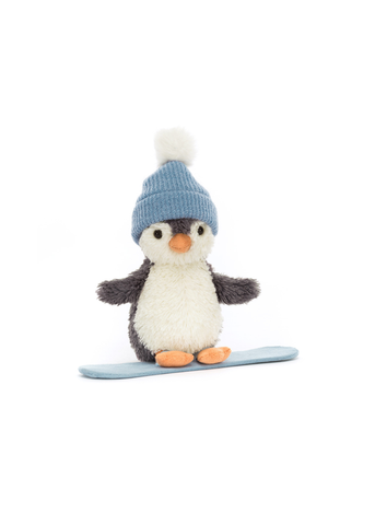 Snowboarding Peanut Penguin