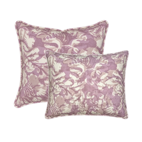 Indulge Custom Decorative Pillow In Purple