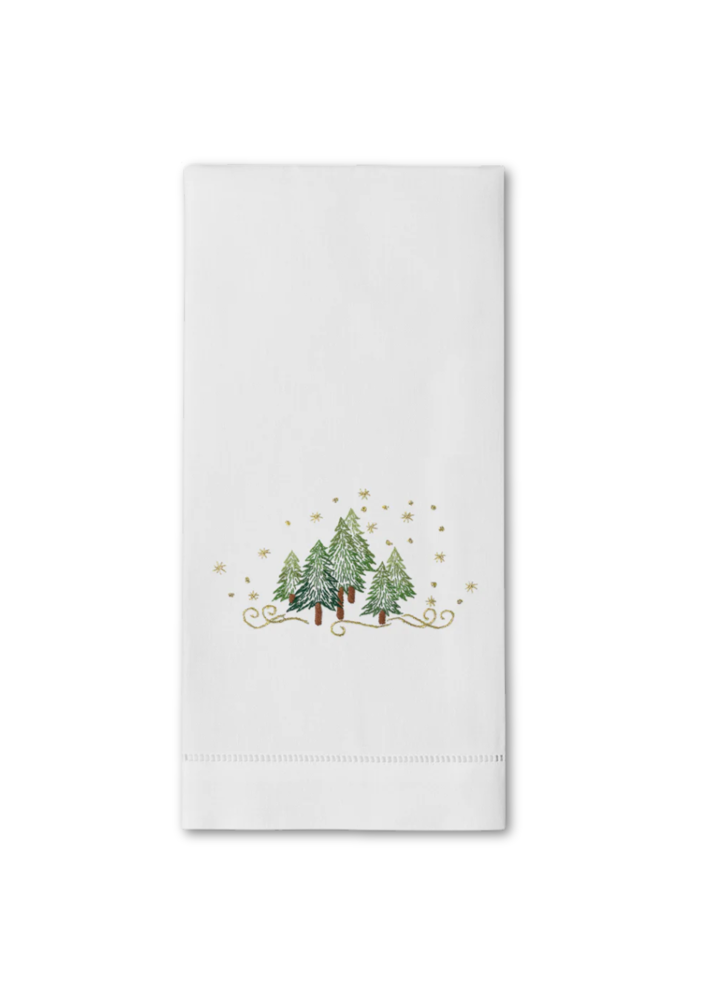 Pine Trees Embroidered Everyday Towel