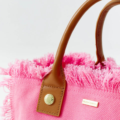 Porto Cervo Carryall Tote Hot Pink