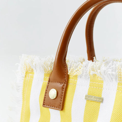 Porto Cervo Carryall Tote Nautical Yellow