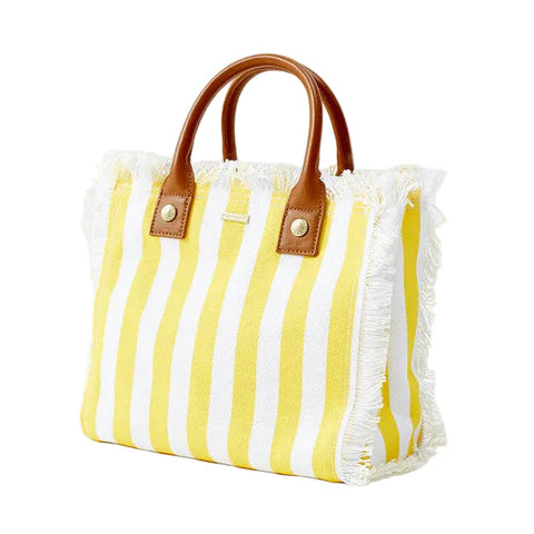 Porto Cervo Carryall Tote Nautical Yellow