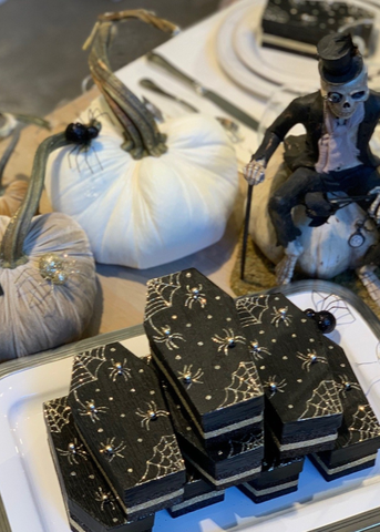 Velvet Decorative Pumpkin in Bone