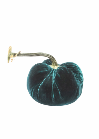 Velvet Decorative Pumpkin in Sea