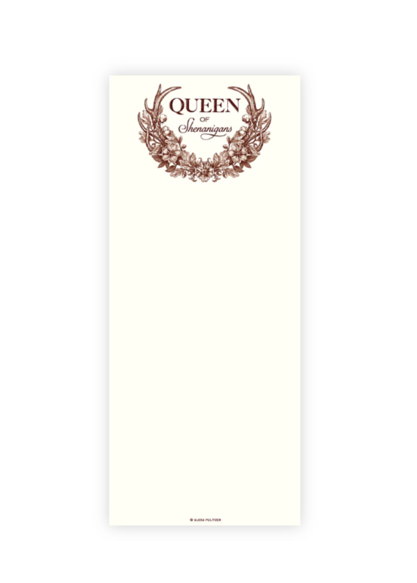 Queen of Shenanigans Long Pad