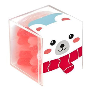 Polar Bear Snow Kisses Small Candy Cube