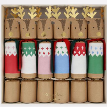 Woodland Jumper Reindeer Cracker Box Set