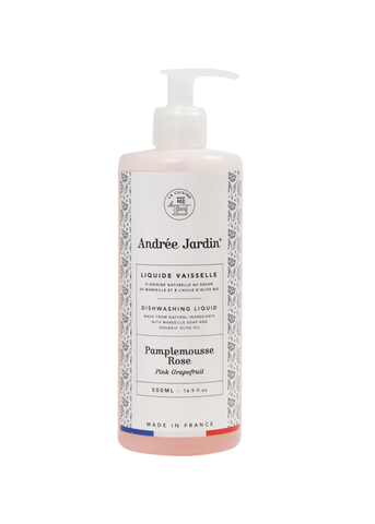 Andree Jardin Dish Washing Liquid in Rose + Pomplemouse
