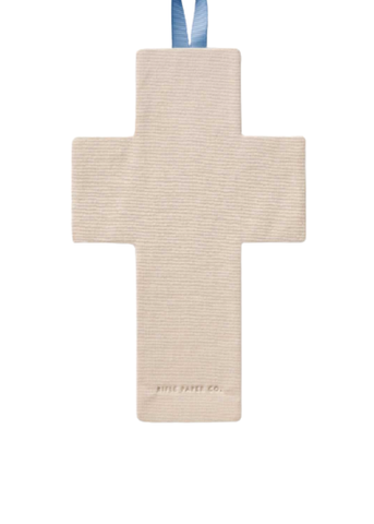 Rosette Embroidered Easter Cross
