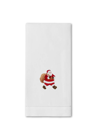 Santa Embroidered Everyday Towel