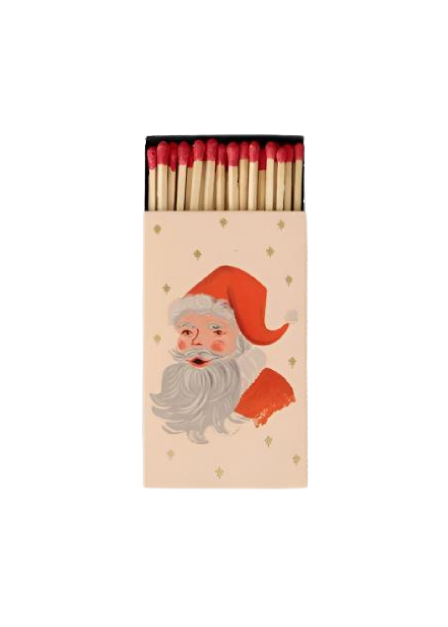 Santa Illustrated Box of Holiday Safety Matches