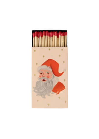 Santa Illustrated Box of Holiday Safety Matches