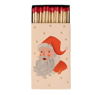 Santa Illustrated Box of Holiday Safety Matches